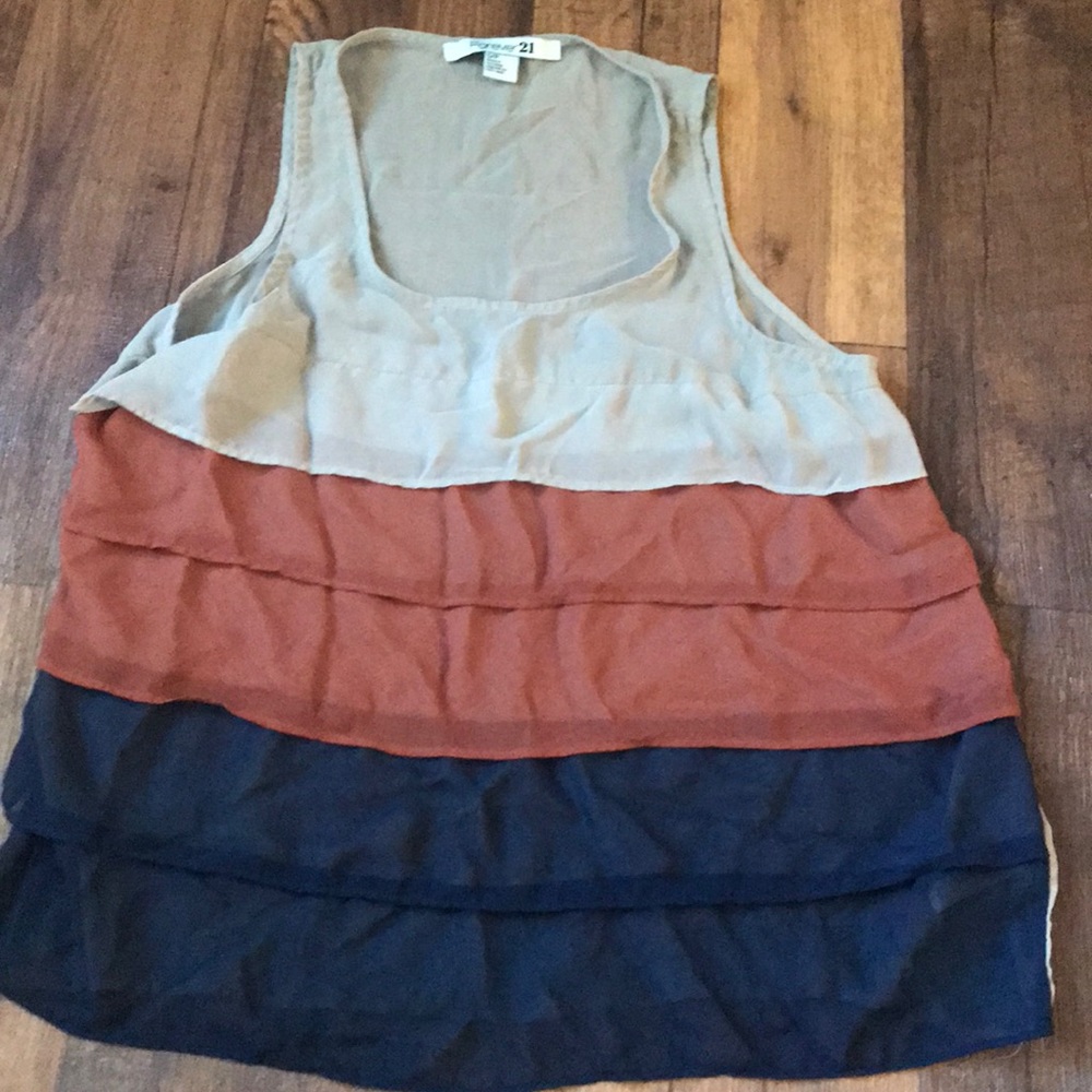 Multicolored tank top